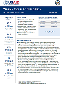 03.06.20 - USG Yemen Complex Emergency Fact Sheet #5