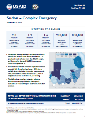 09.30.2020 - USG Sudan Fact Sheet #4