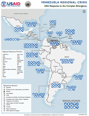 12.16.2020 - Venezuela Regional Crisis Program Map