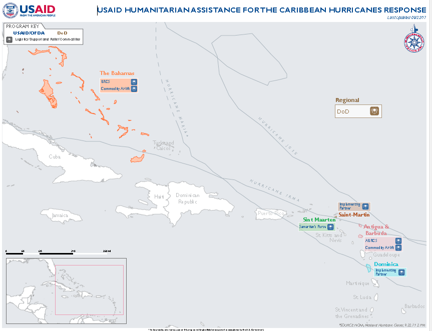 Caribbean Hurricanes - Map #12