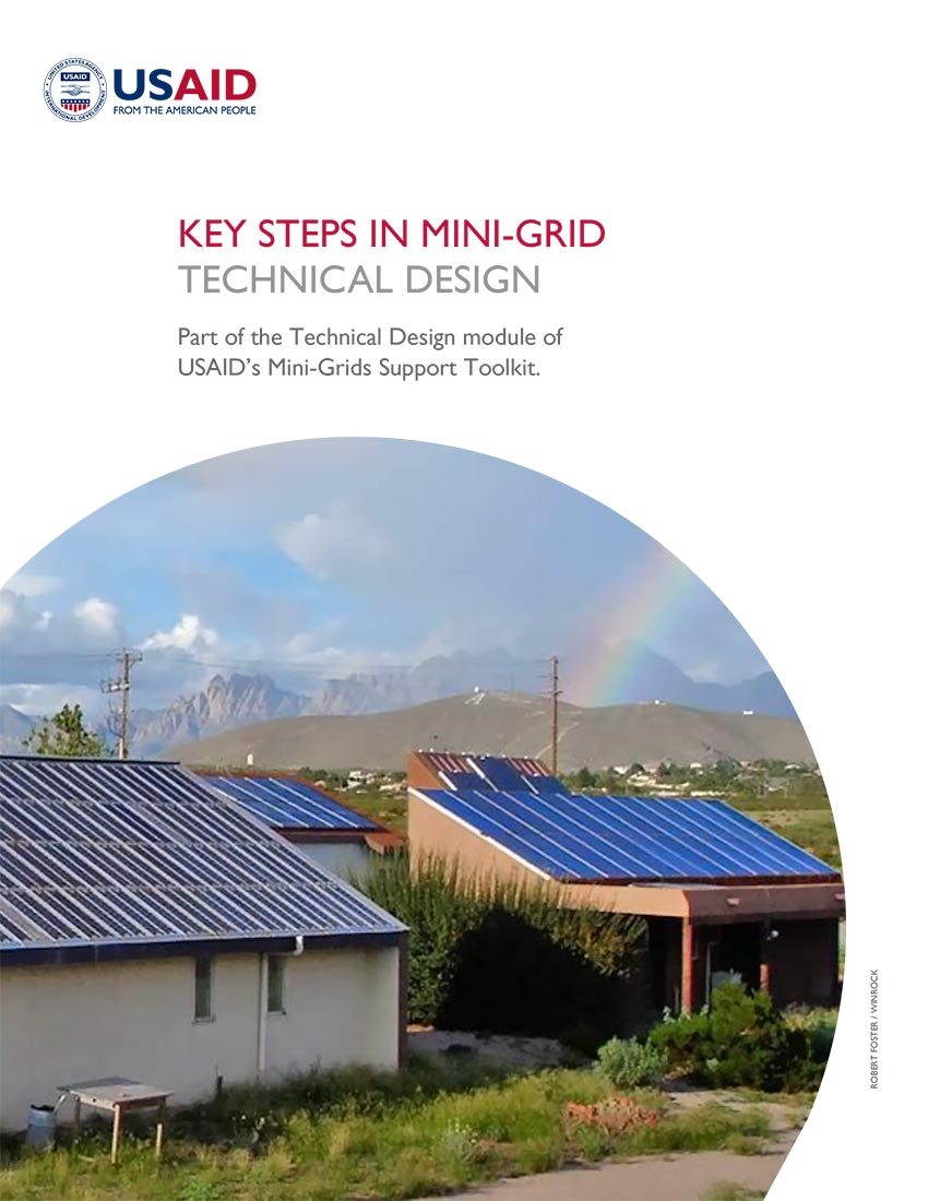 Key Steps in Mini-Grid Technical Design