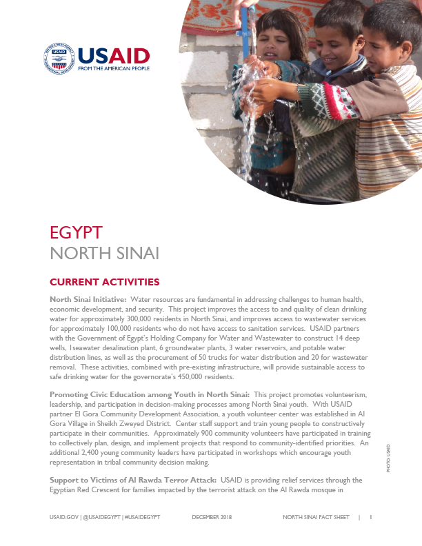 North Sinai Fact Sheet