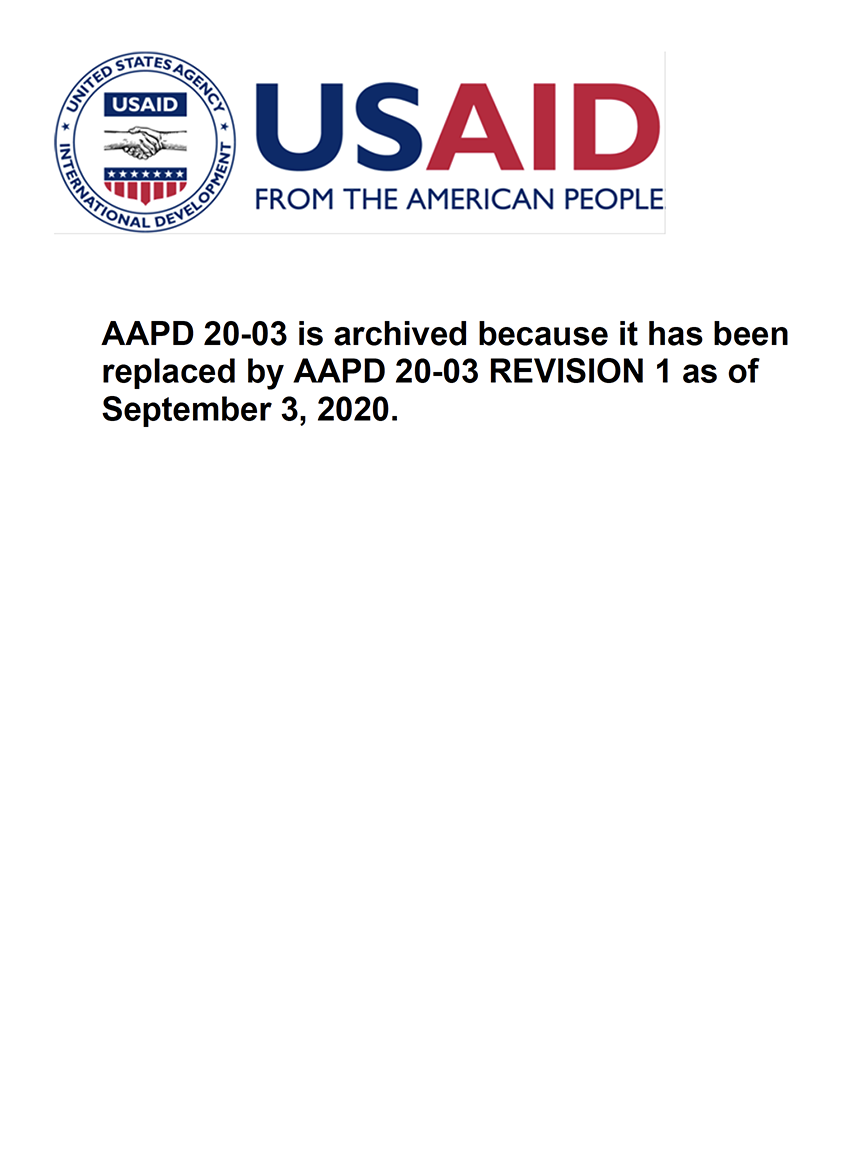 Archived AAPD 20-03 Paid leave under Section 3610 of the CARES Act