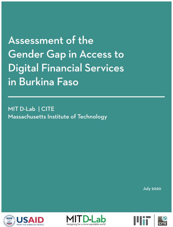 Assessment of the Gender Gap in Access to Digital Financial Services in Burkina Faso