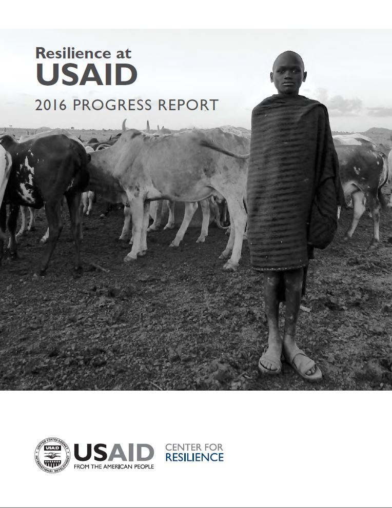 Resilience at USAID 2016 progress report