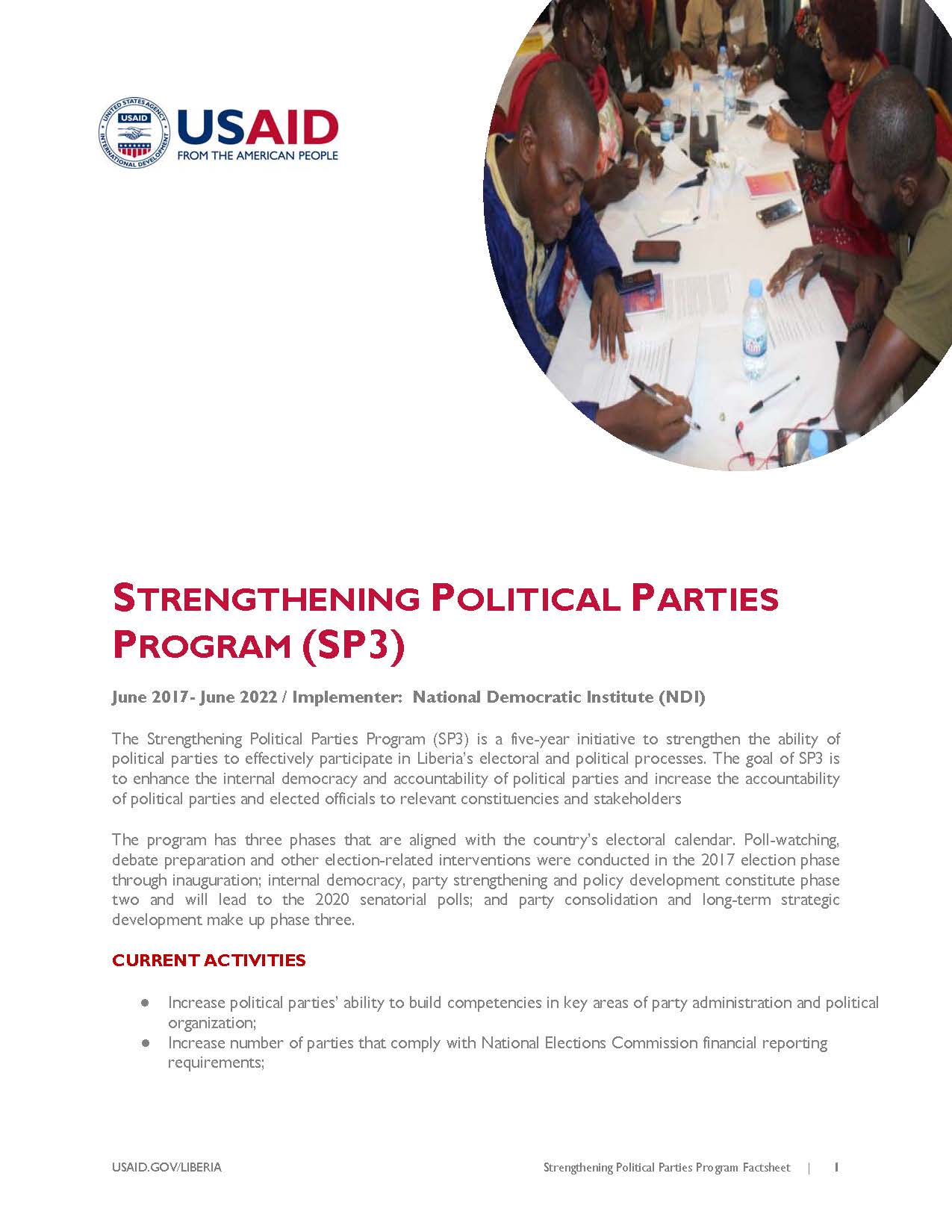 Strengthening Political Parties Program 