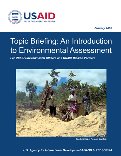 Topic Briefing: An Introduction to Environmental Assessment