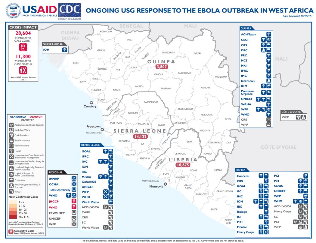 West Africa Map - 12-18-2015