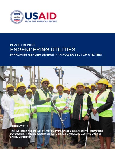 Engendering Utilities Program Phase I Report