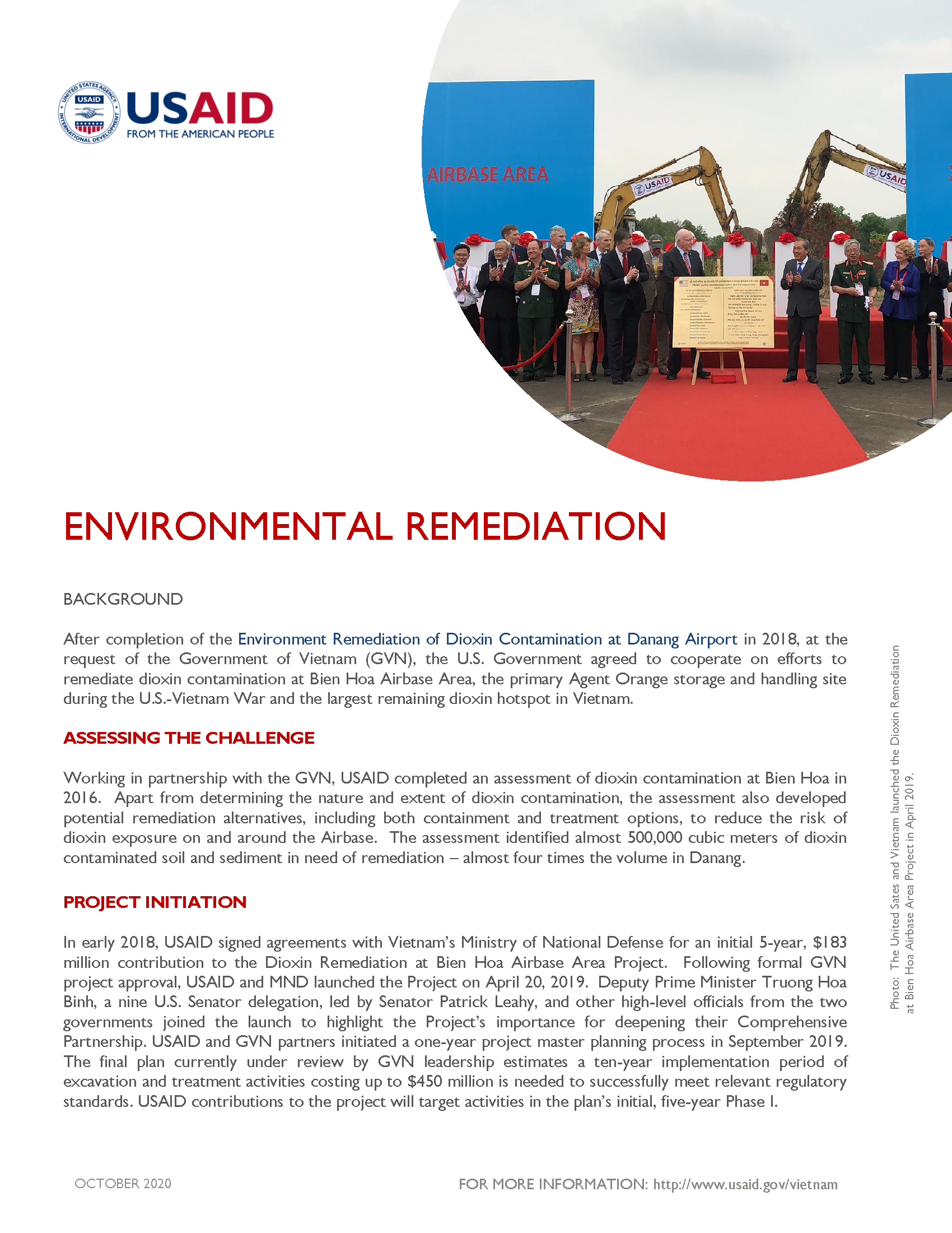 Fact Sheet: Environmental Remediation