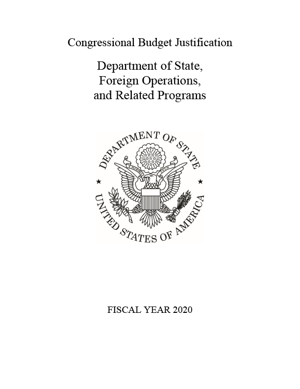 Congressional Budget Justification - Department of State, Foreign Operations, and Related Programs