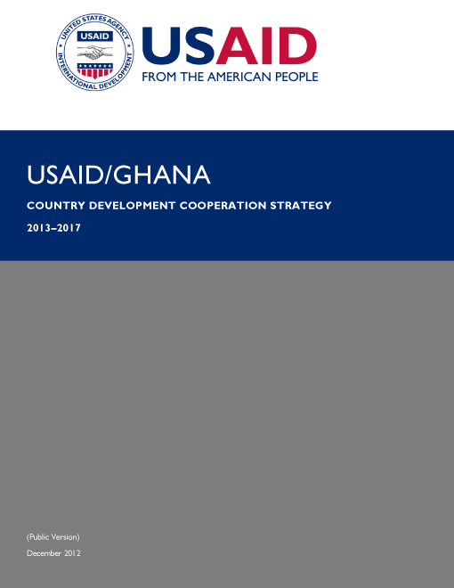 Ghana Country Development Cooperation Strategy