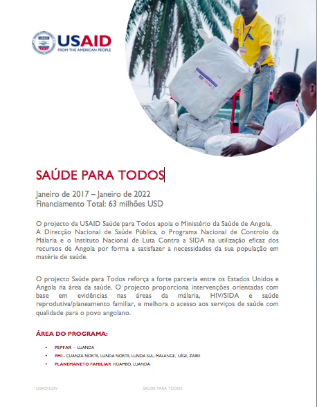 Saúde Para Todos Fact Sheet 