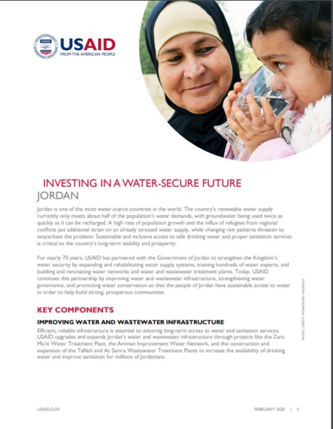 Fact Sheet: Investing In a Water-Secure Future