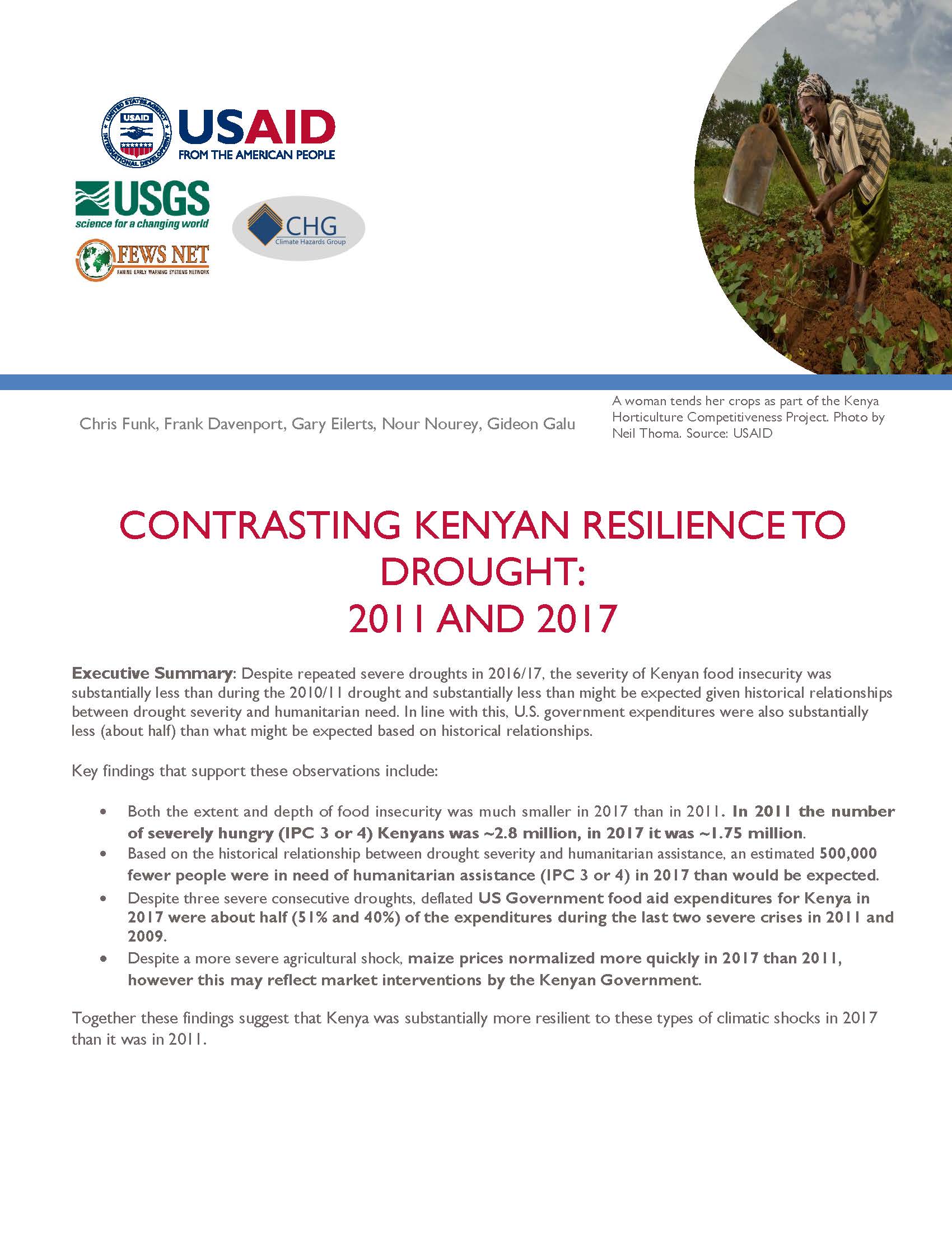 The full version of the Contrasting Kenyan Resilience to Drought: 2011 to 2017 report