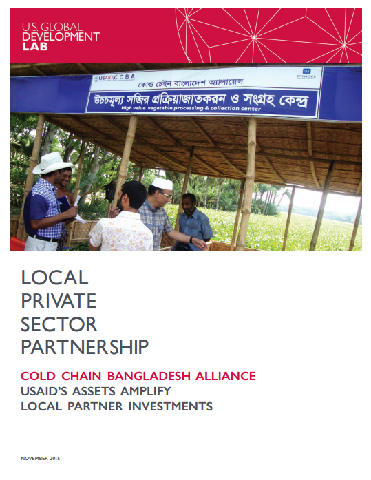 Local Private Sector Partnerships Case Study: Cold Chain Bangladesh Alliance