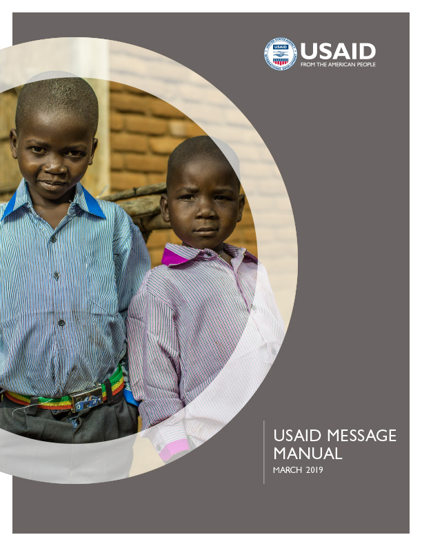 USAID Message Manual - March 2019