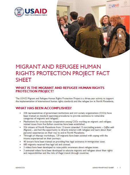 Migrant and Refugee Human Rights Protection Project Fact Sheet 