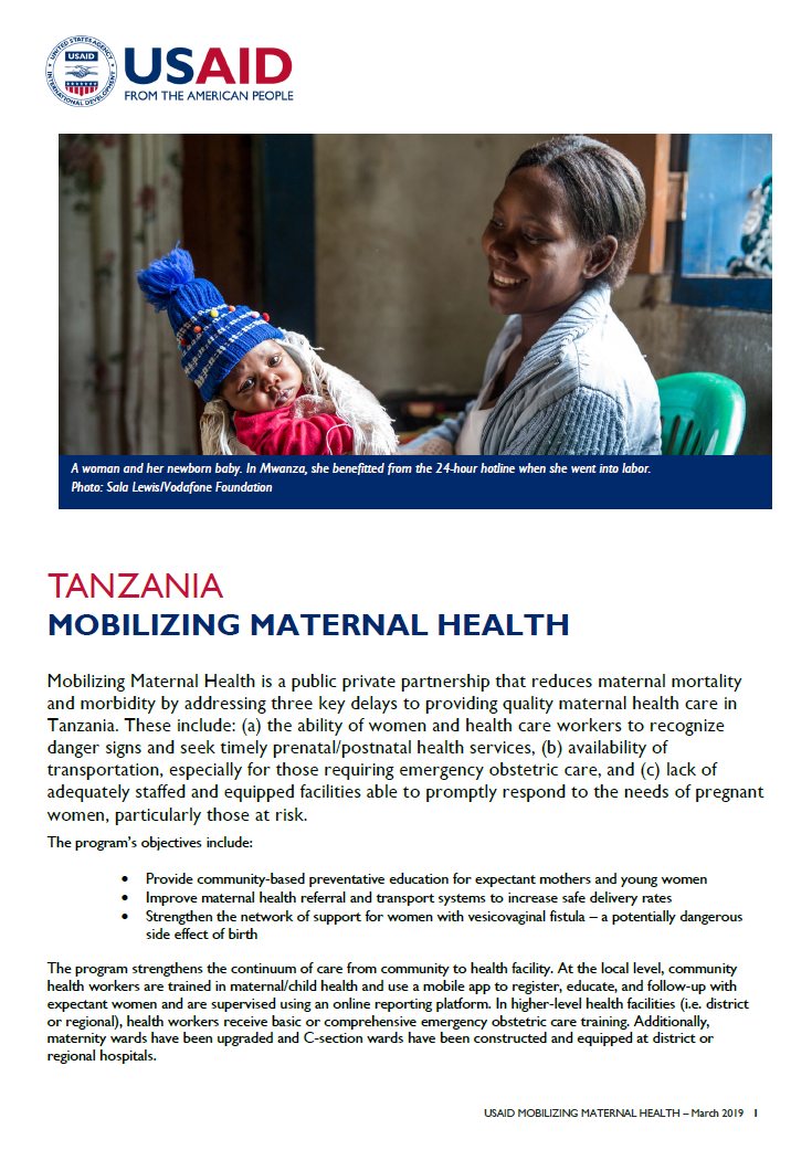 Mobilizing Maternal Health