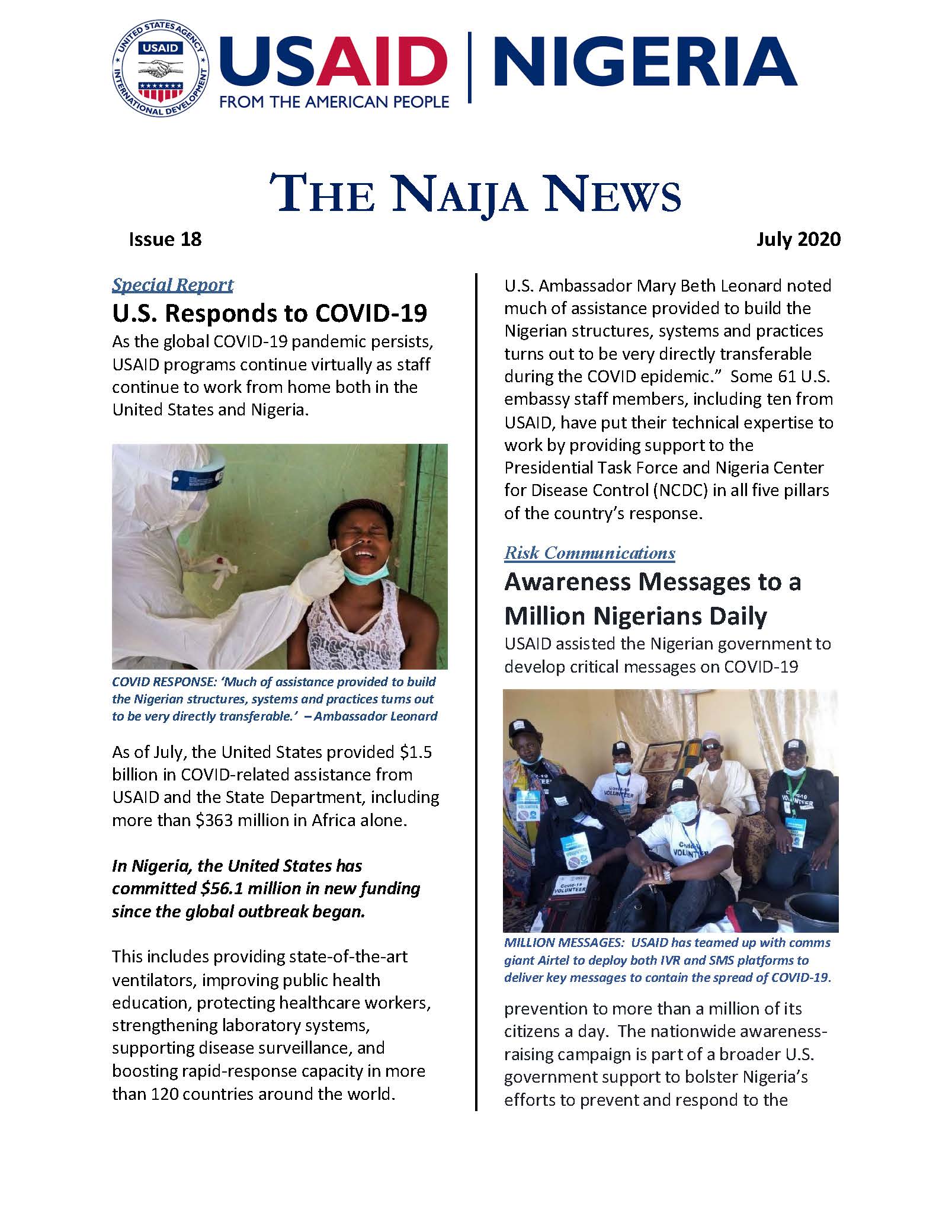 USAID Nigeiria The Naija News