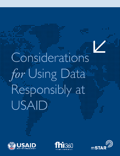 Considerations for Using Data Responsibly at USAID