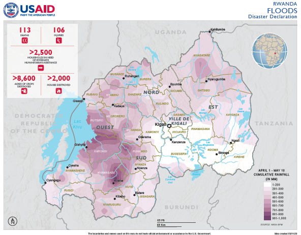 Rwanda Floods DD Map - 05.11.20