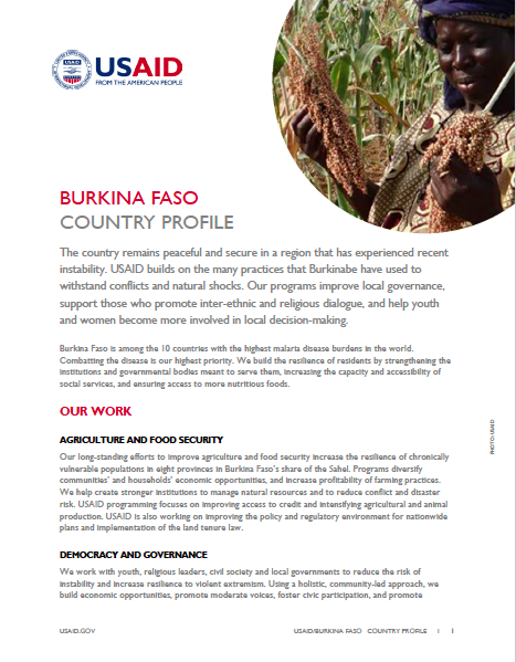 Burkina Faso Country Profile