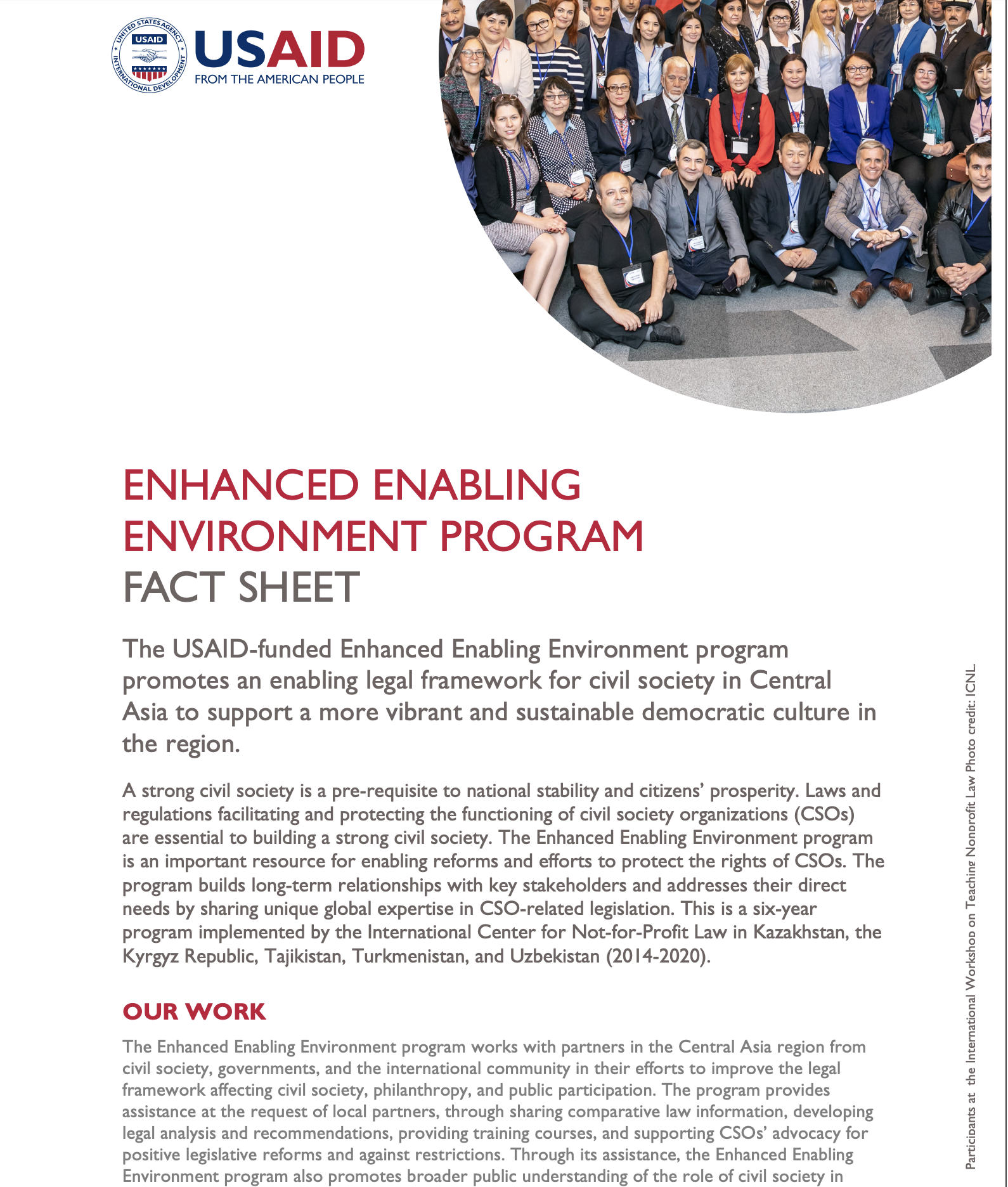Enhanced Enabling Environment Program