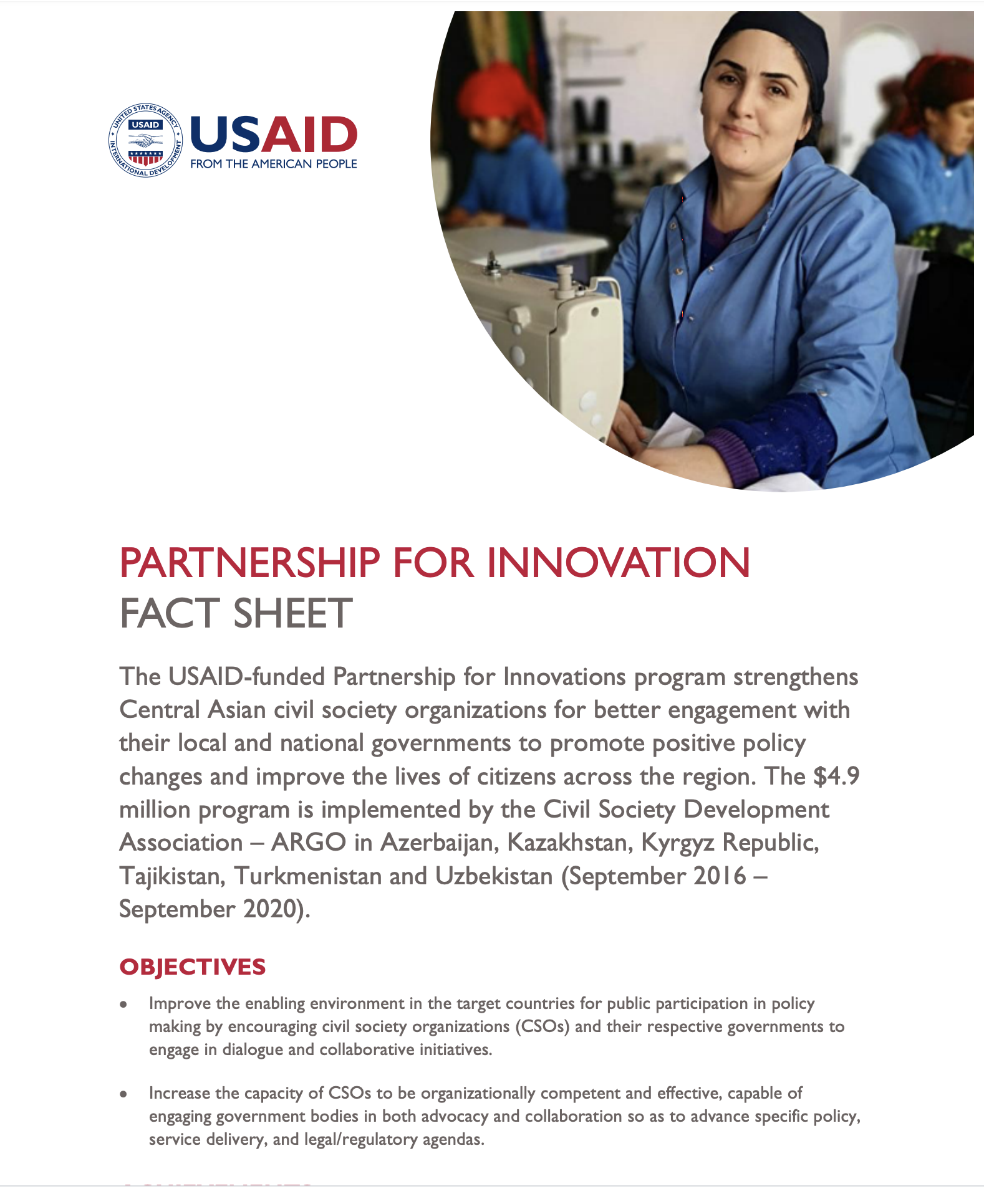 Partnership for Innovation