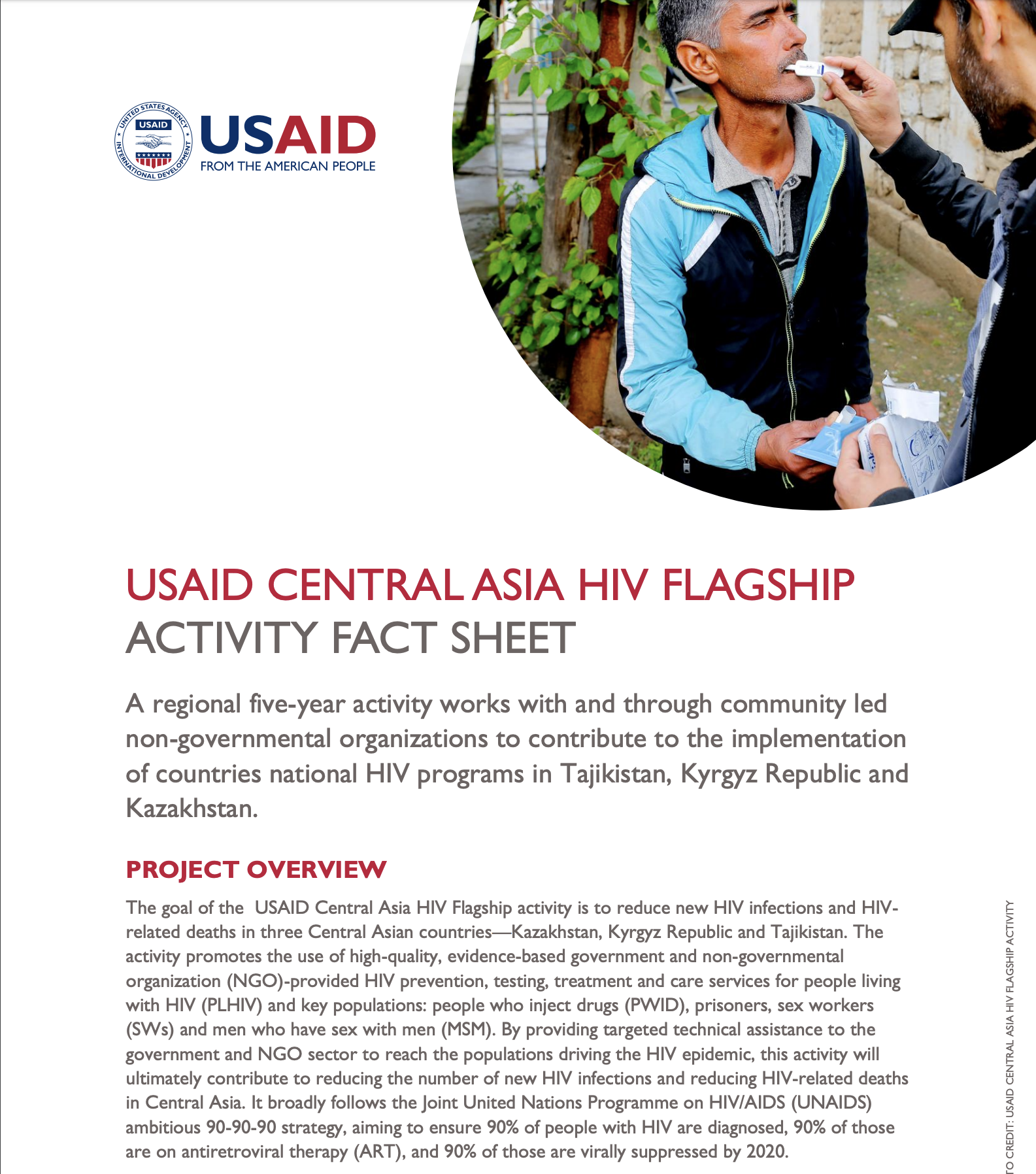 USAID Central Asia HIV Flagship Activity