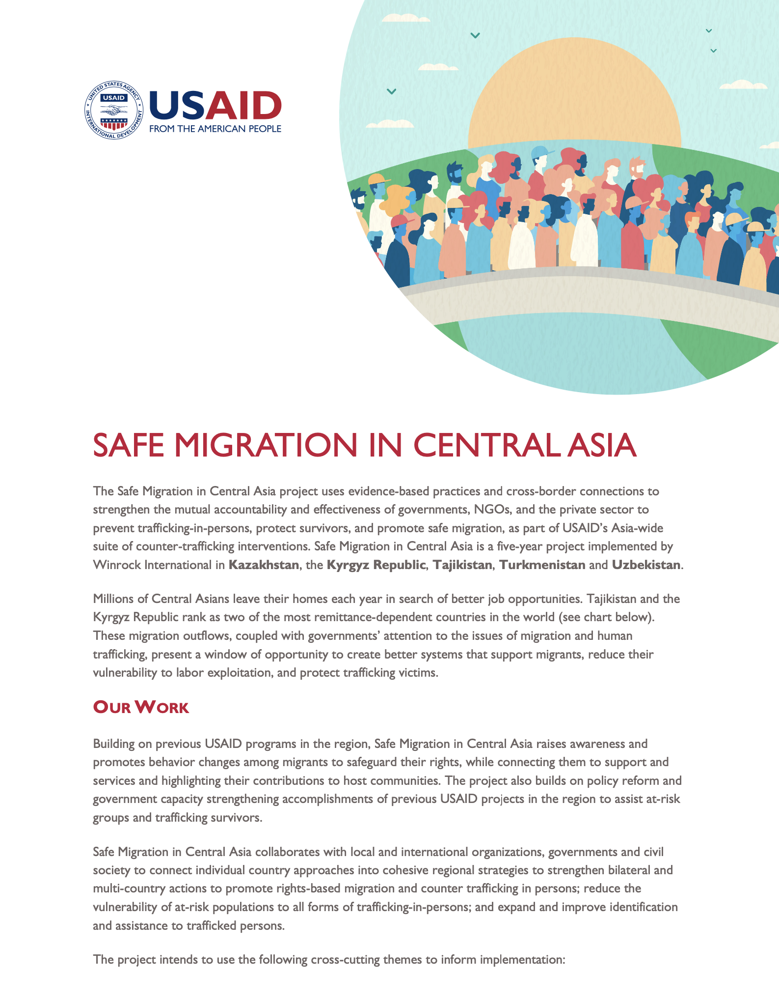 Safe Migration in Central Asia - Updated August 2020