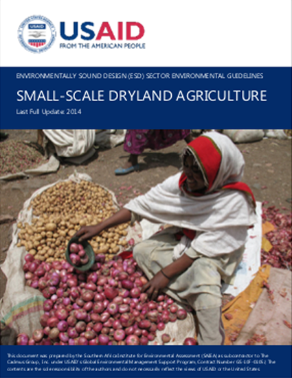Sector Environmental Guideline: Dryland Agriculture (2014)