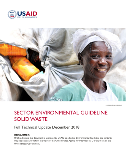 Sector Environmental Guideline: Solid Waste (2018)
