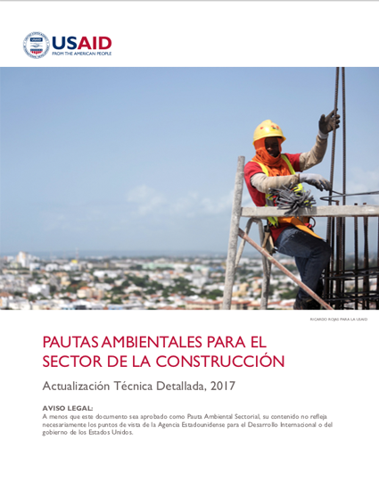 Sector Environmental Guideline: Construcción (2017 - Spanish)
