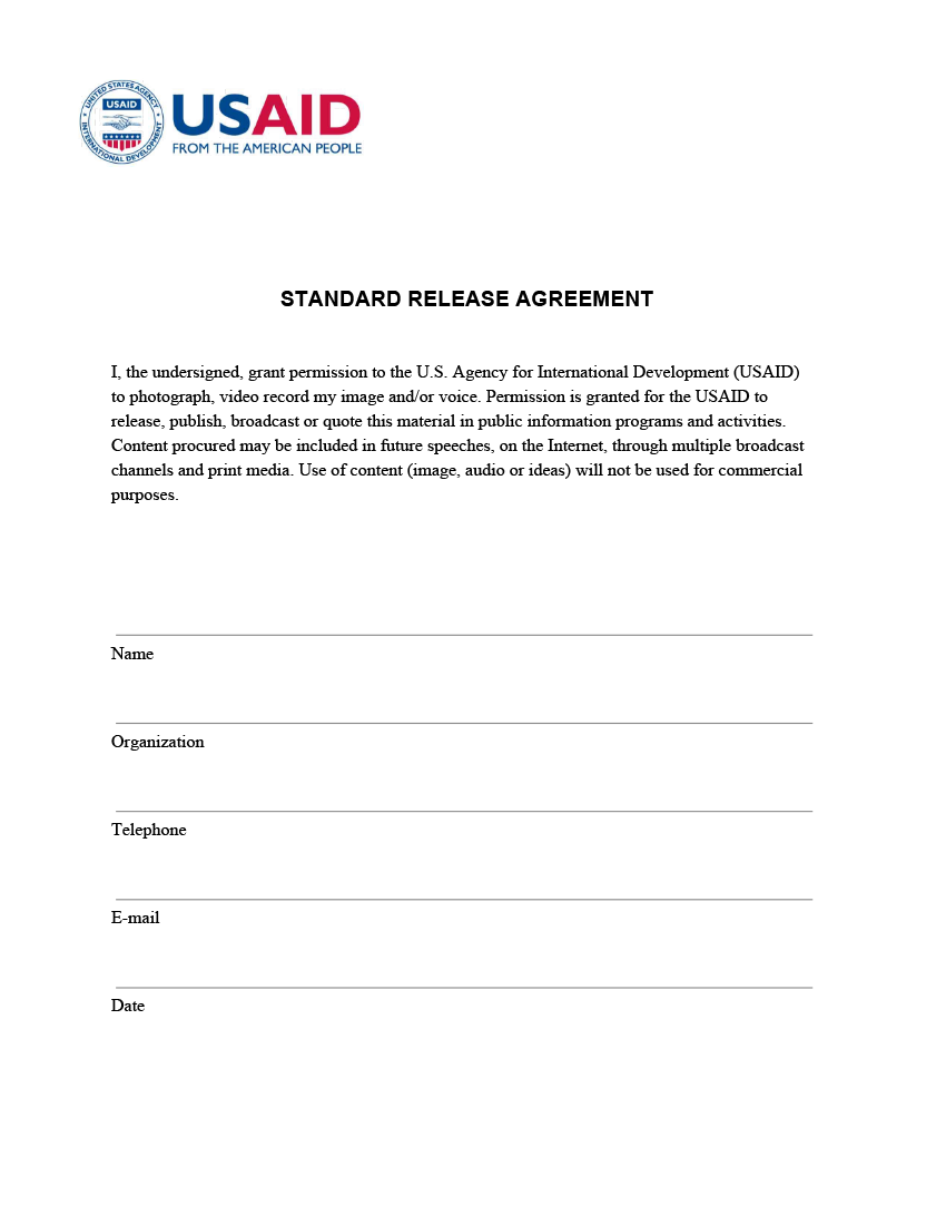 Standard Release Agreement