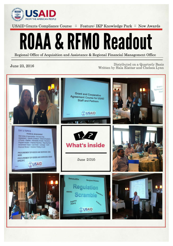 ROAA & RFMO Readout - June 2016