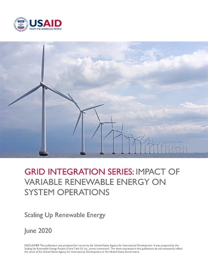 Renewable Energy Auctions Toolkit: Impact on System Operations