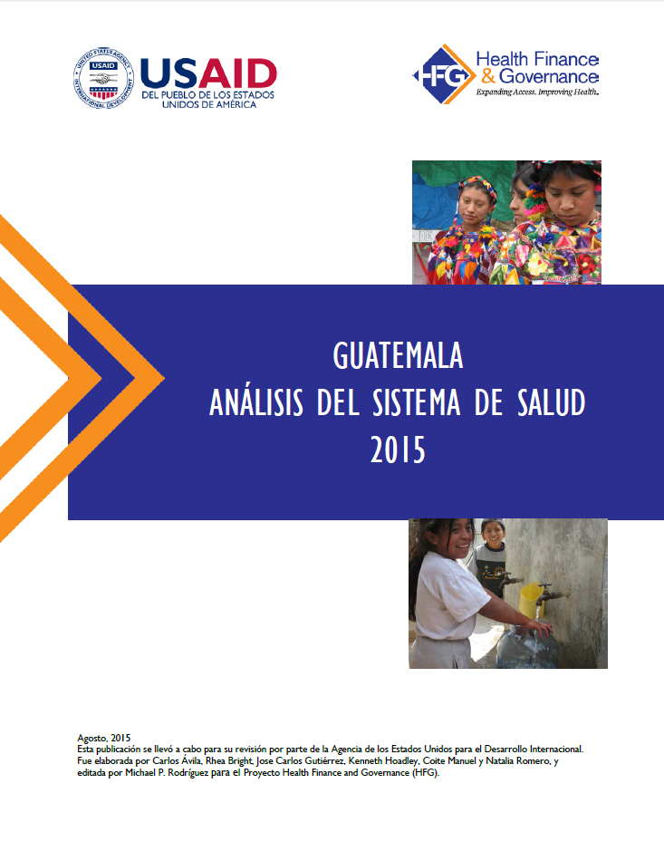 Guatemala Analisis del Sistema de Salud 2015