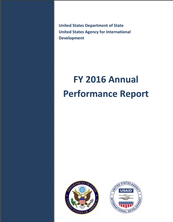 FY 2016 Annual Performance Report