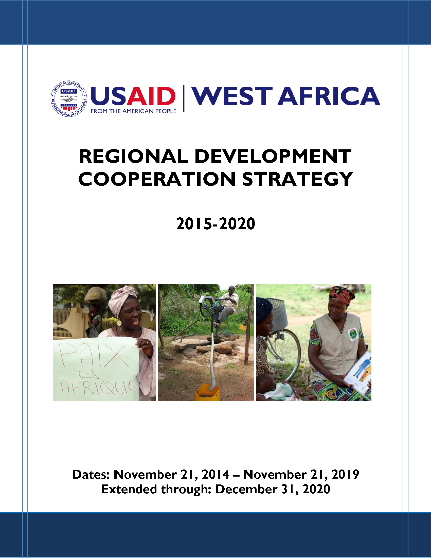 West Africa's RDCS 2015-2020