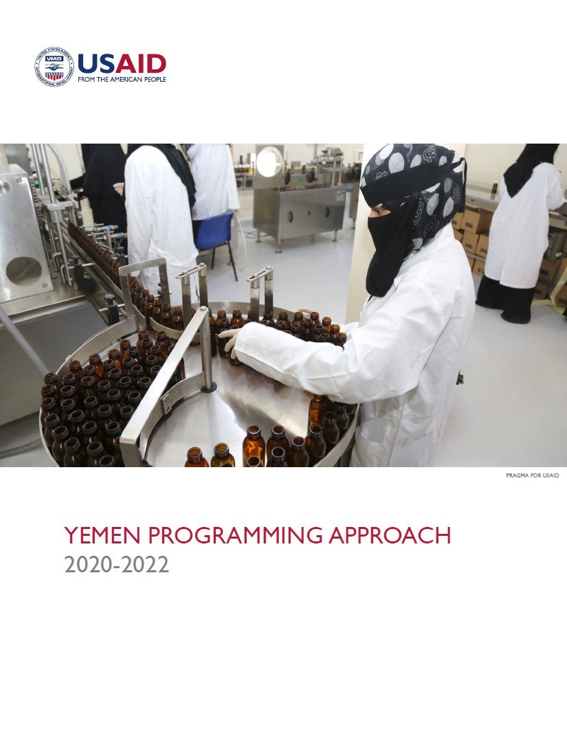 USAID Yemen Programming Approach 2020-2022
