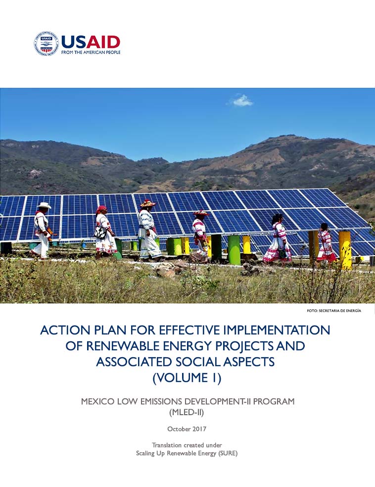Action Plan for Effective Implementation of Renewable Energy Projects and Associated Social Aspects: Executive Summary