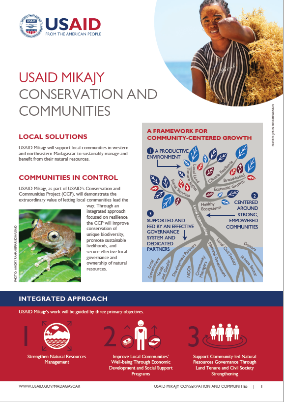 Fact Sheet on USAID Mikajy