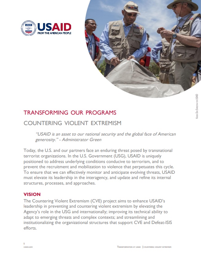 Fact Sheet: Countering Violent Extremism