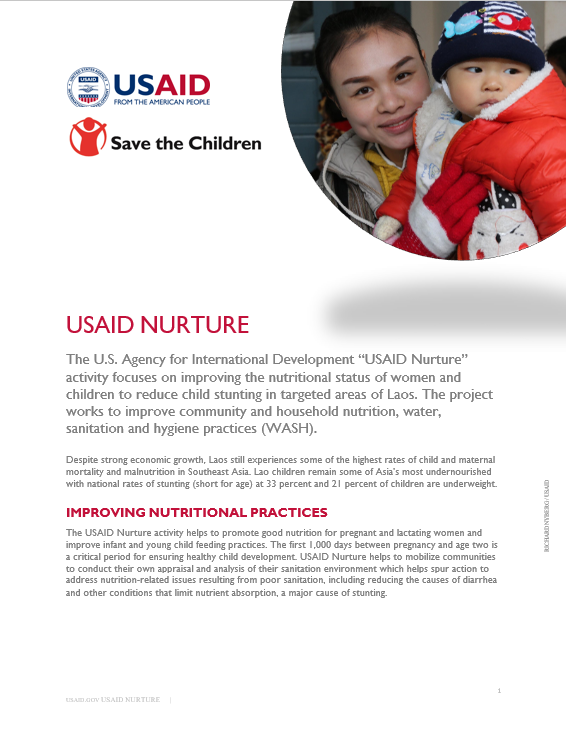 Download USAID Nurture Fact Sheet