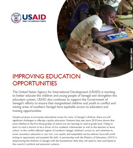 Improving Education Opportunities in Senegal