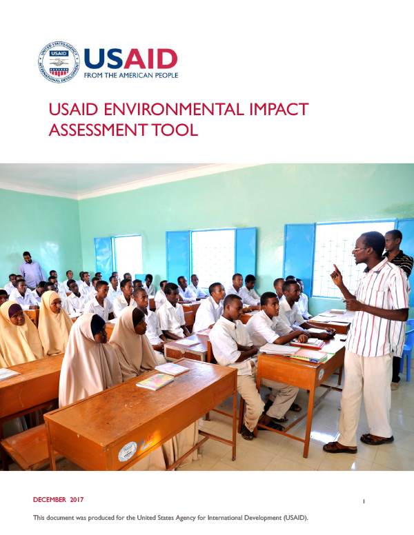  USAID Environmental Impact Assessment Tool (PDF)
