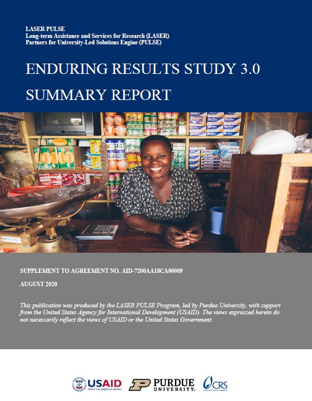 Enduring Results Study 3.0 Summary Report