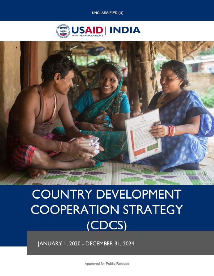 USAID/India Country Development Cooperation Strategy (CDCS) 2020-2024