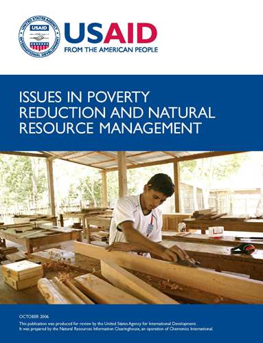 Issues in Poverty Reduction and Natural Resource Management